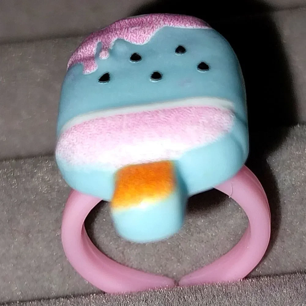 Super cute girls cartoon adjustable ring